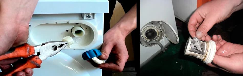 Стиральная машинка не сливает воду